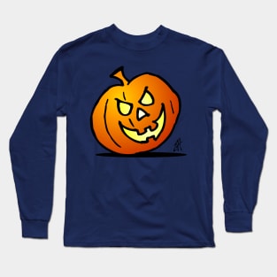 Jack-o'-lantern, Halloween Pumpkin Long Sleeve T-Shirt